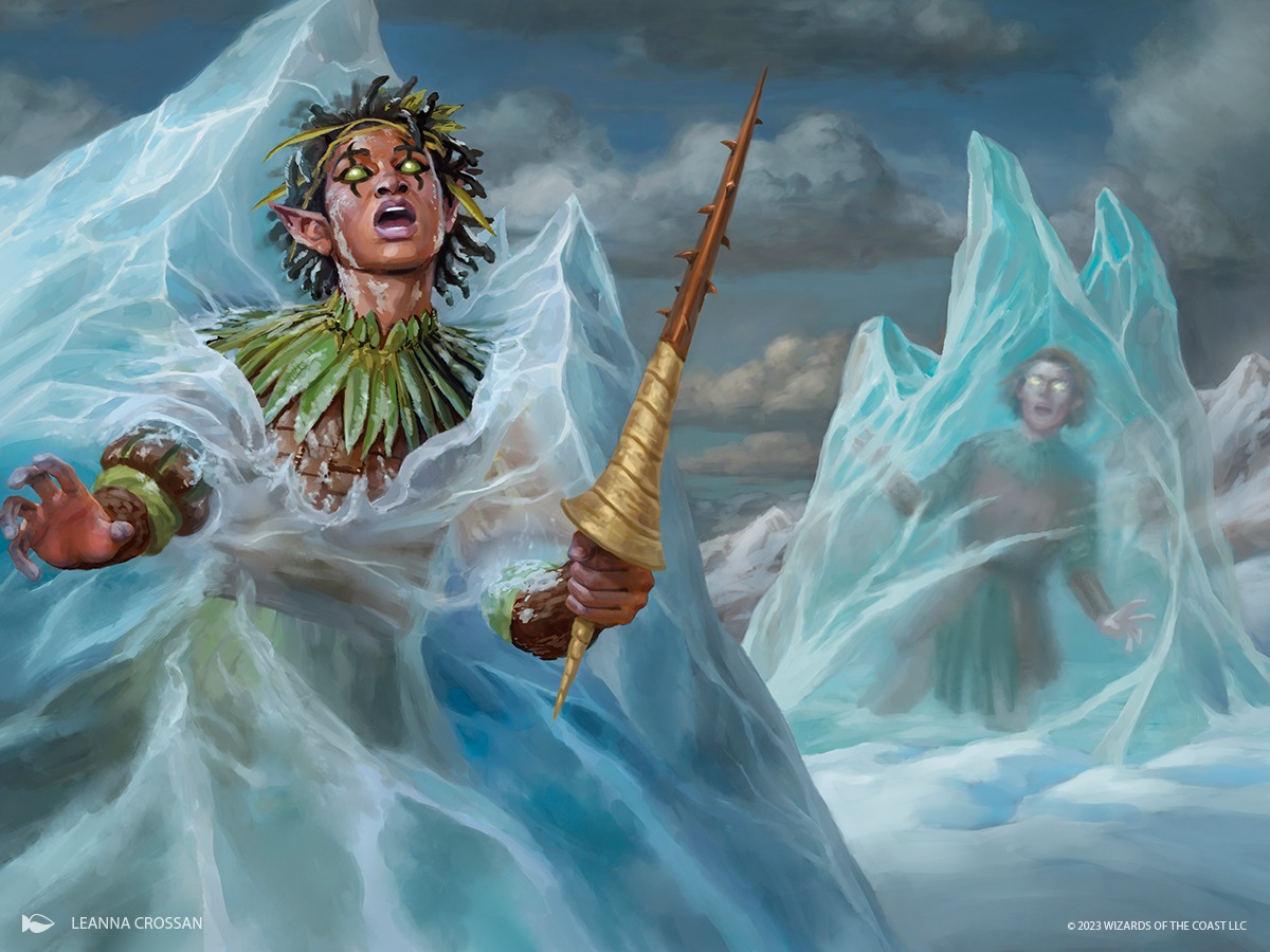 Freeze in Place - Wilds of Eldraine MtG Art