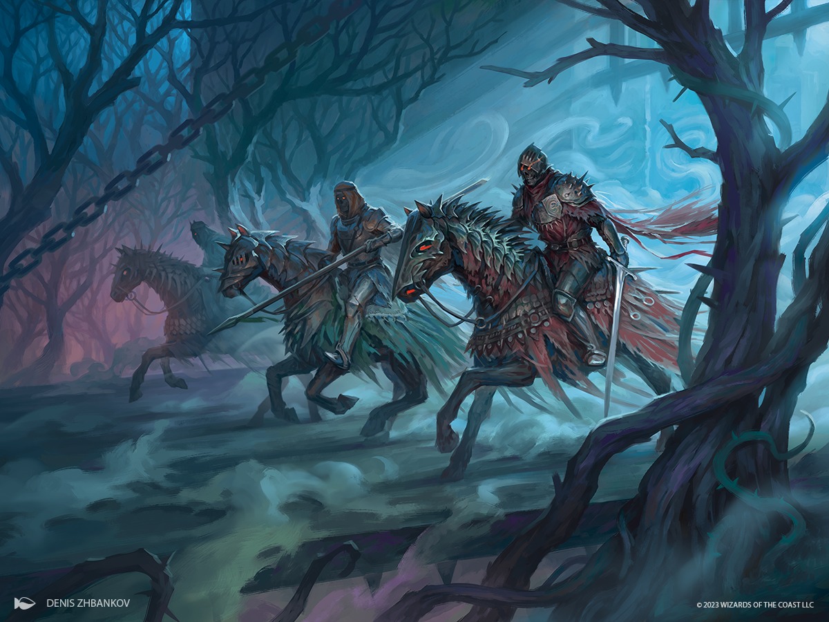 Lich-Knights' Conquest - Wilds of Eldraine MtG Art