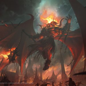 Rakdos, Patron of Chaos - Murders at Karlov Manor MtG Art