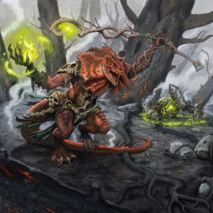 Ashroot Animist - Foundations MtG Art