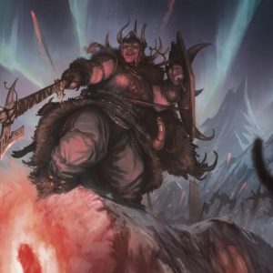 Battlesong Berserker - Foundations MtG Art