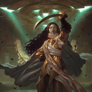 Elenda, Saint of Dusk - Foundations MtG Art