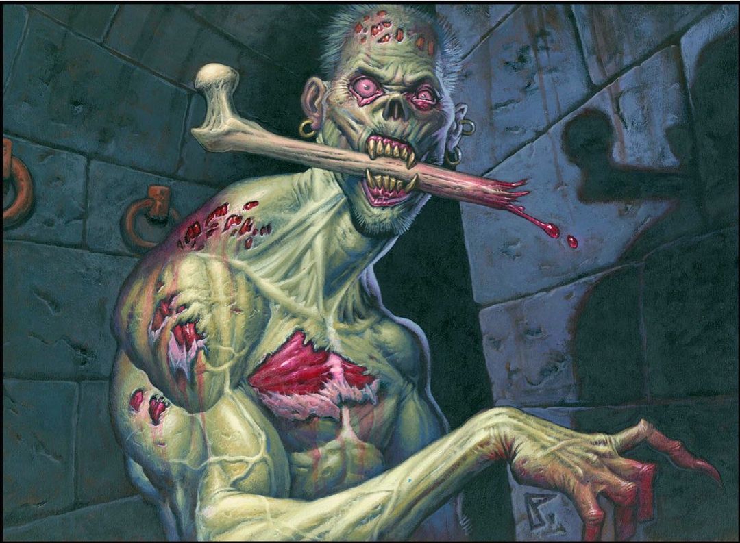 Hungry Ghoul - Foundations MtG Art