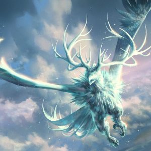 Icewind Elemental - Foundations MtG Art