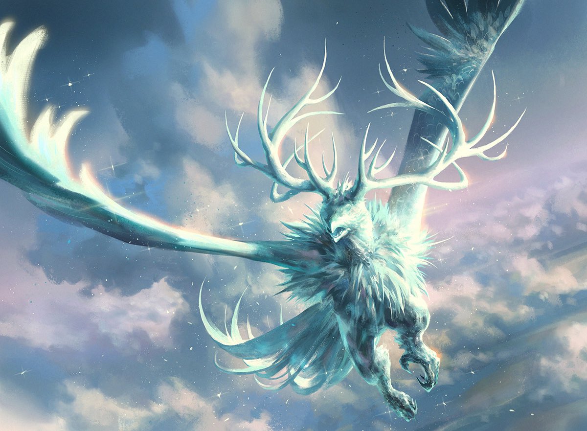 Icewind Elemental - Foundations MtG Art