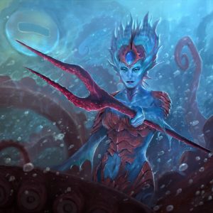 Kiora, the Rising Tide - Foundations MtG Art