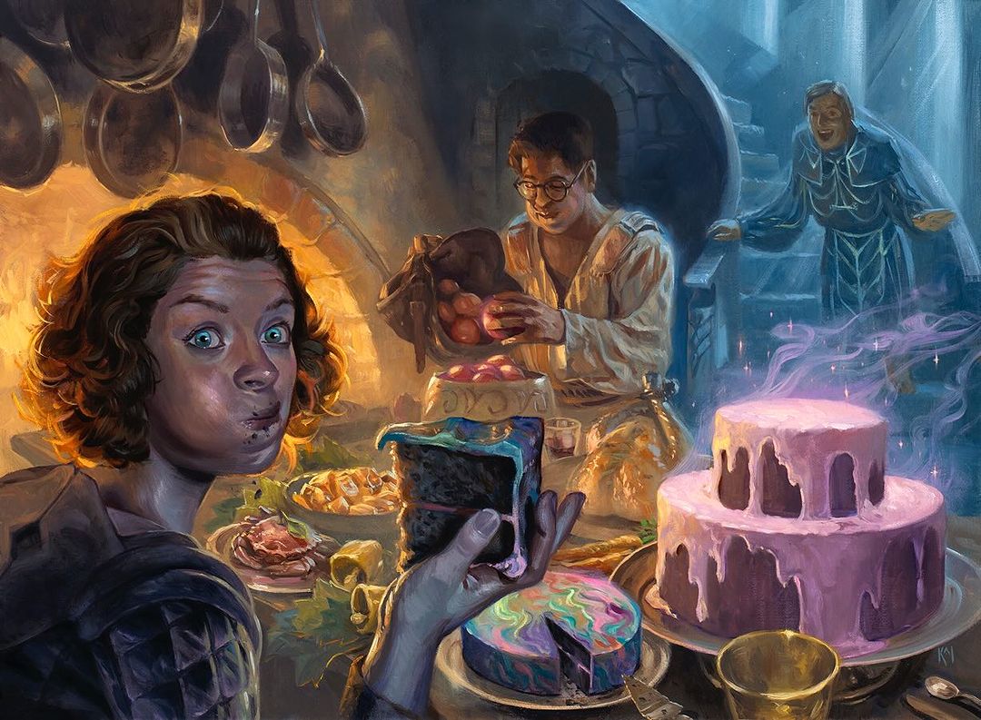 Midnight Snack - Foundations MtG Art