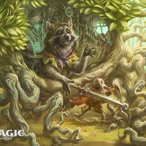 Sylvan Scavenging 2 - Foundations MtG Art